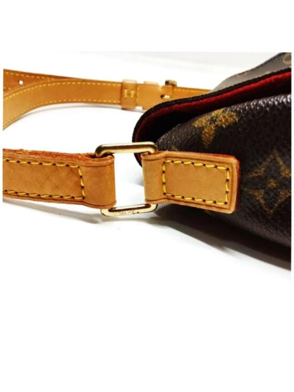 Authentic Louis Vuitton Vintage Tambourin Monogram Shoulder Bag